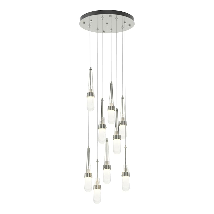 Hubbardton Forge Link 9 Light 21" Wide Multi Light Pendant