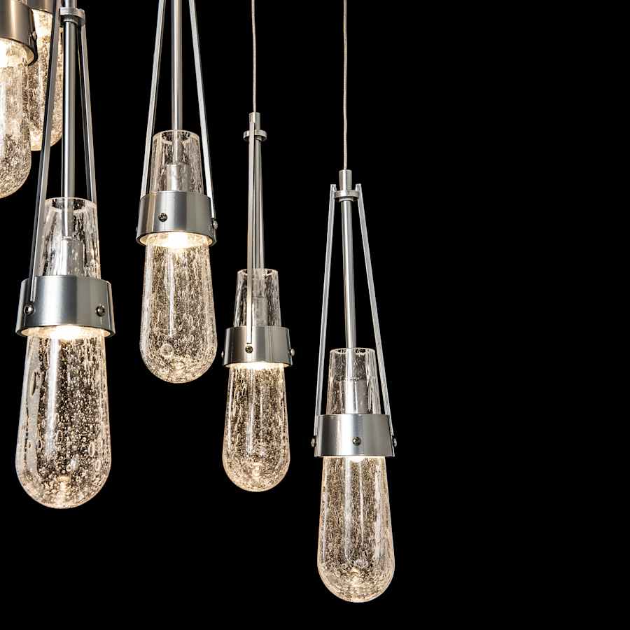 Hubbardton Forge Link 9 Light 21" Wide Multi Light Pendant