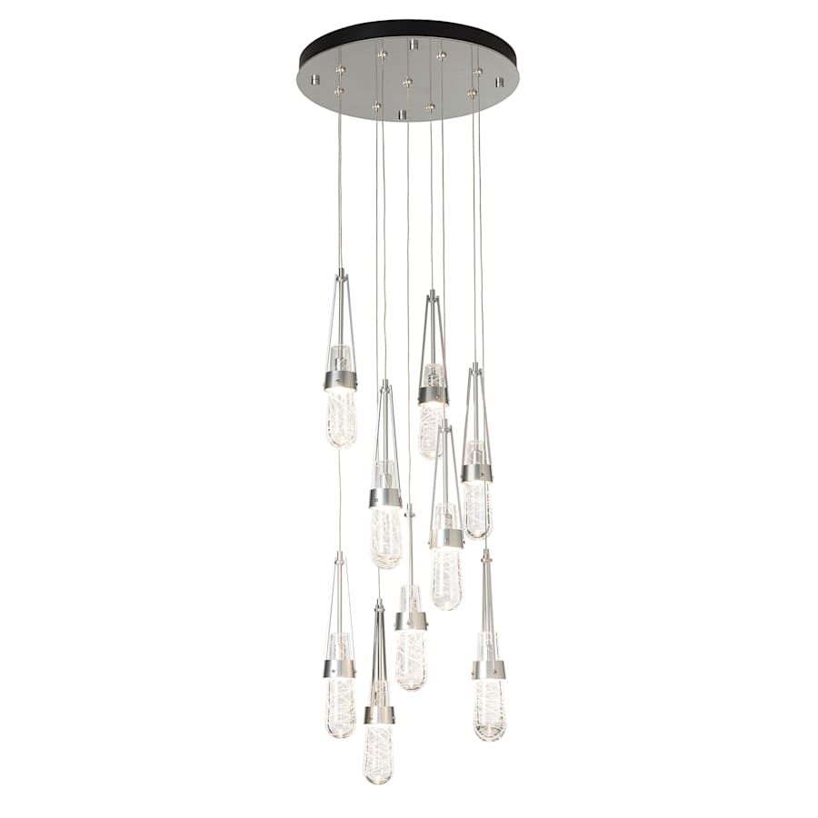 Hubbardton Forge Link 9 Light 21" Wide Multi Light Pendant