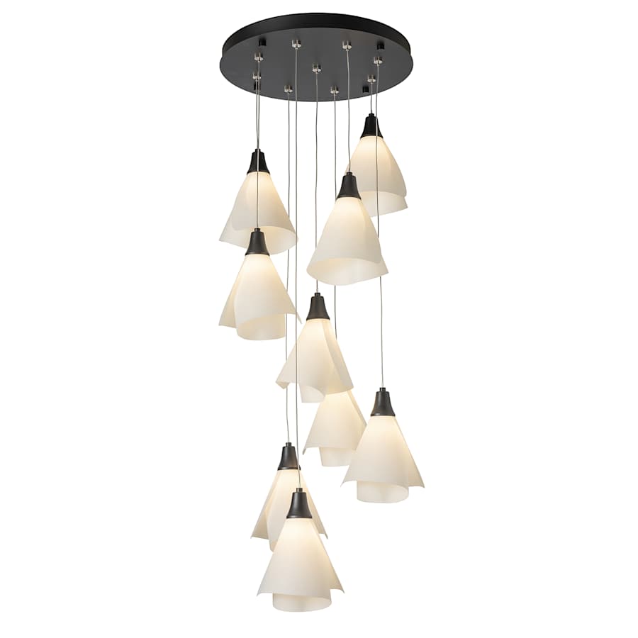 Hubbardton Forge Mobius 9 Light 21" Wide Multi Light Pendant