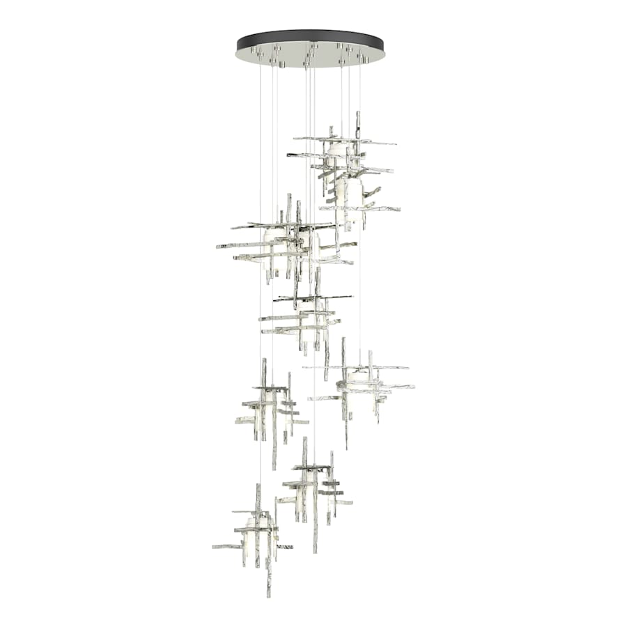 Hubbardton Forge Tura 9 Light 30" Wide LED Multi Light Pendant