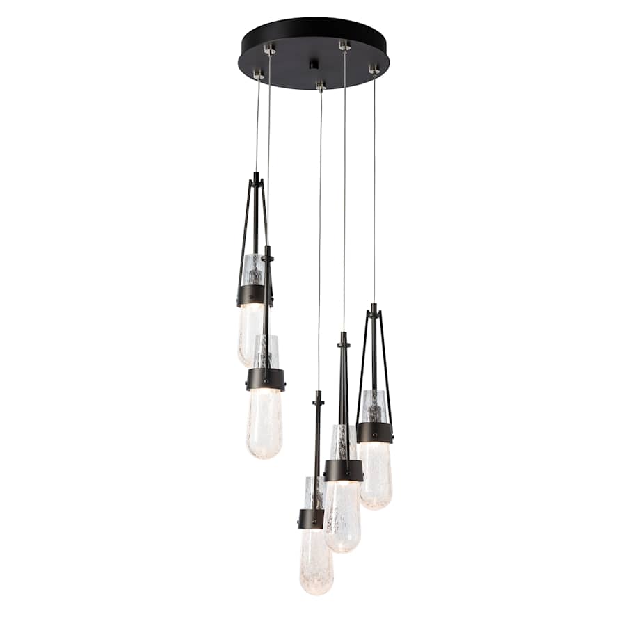 Hubbardton Forge Link 5 Light 13" Wide Multi Light Pendant