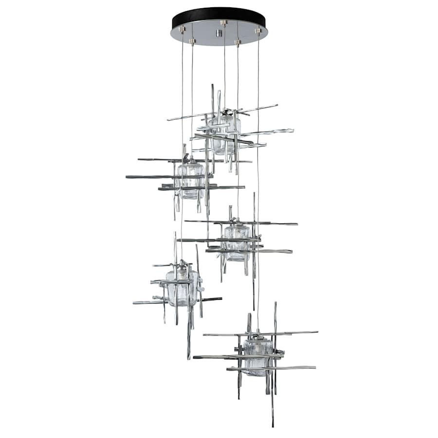 Hubbardton Forge Tura 5 Light 28" Wide Multi Light Pendant