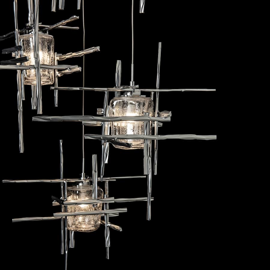 Hubbardton Forge Tura 5 Light 28" Wide Multi Light Pendant