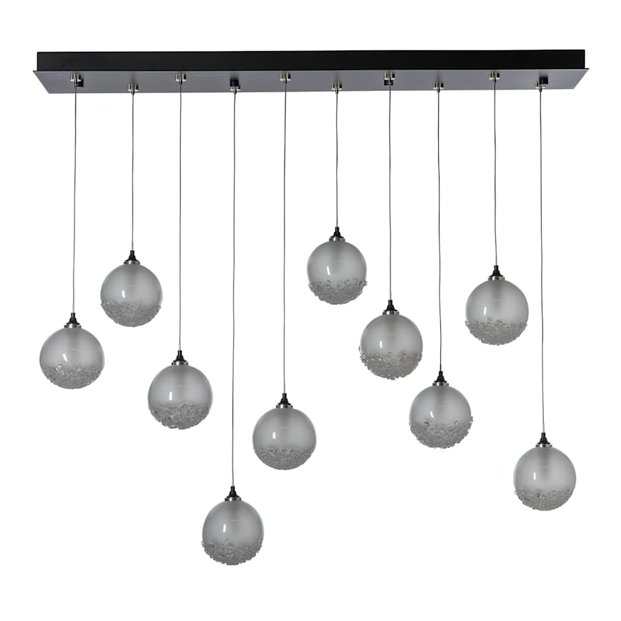 Hubbardton Forge Fritz 10 Light 45" Wide Suspension Linear Pendant