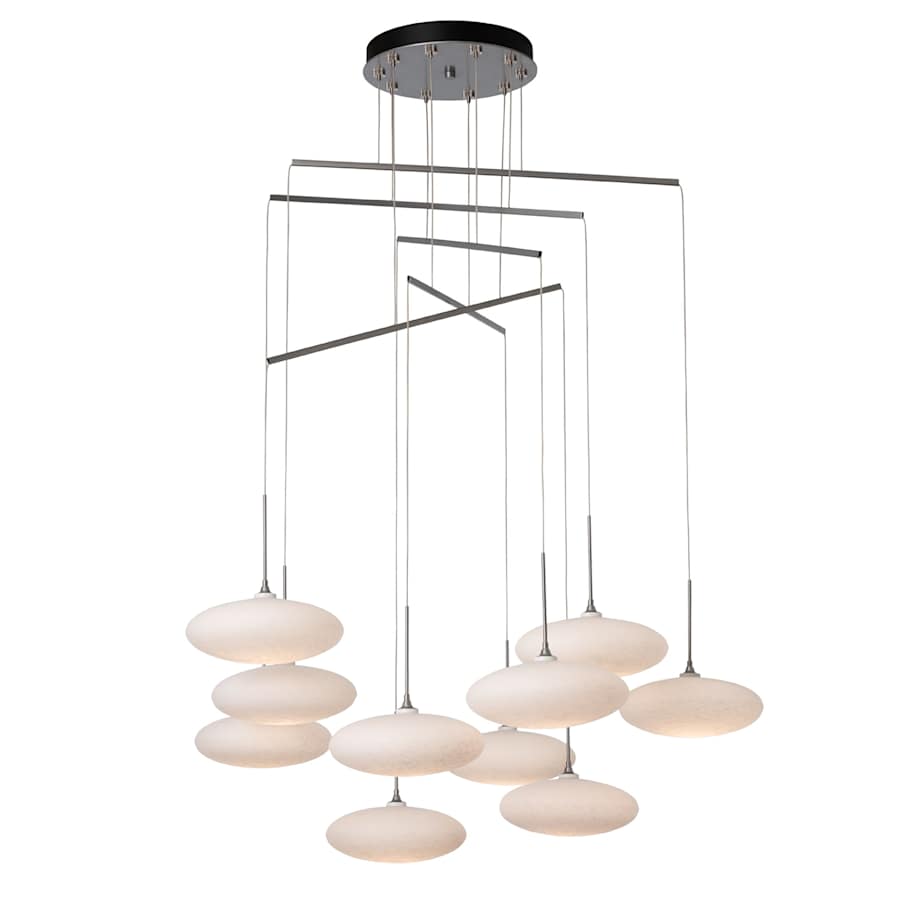Hubbardton Forge Clouds 10 Light 42" Wide Multi Light Pendant