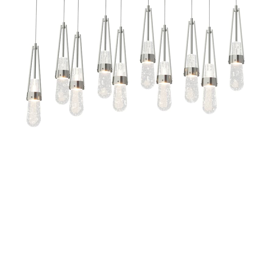 Hubbardton Forge Link 10 Light 45" Wide Linear Pendant
