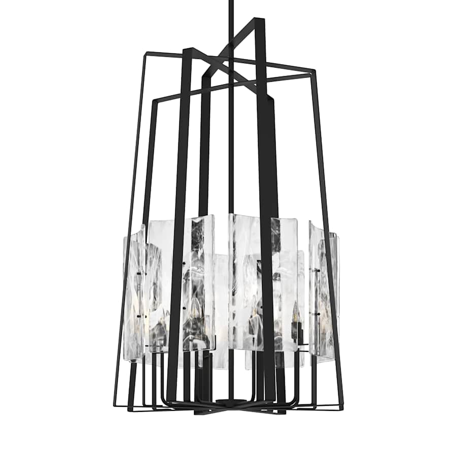 Hubbardton Forge Arc 8 Light 34" Wide Pendant