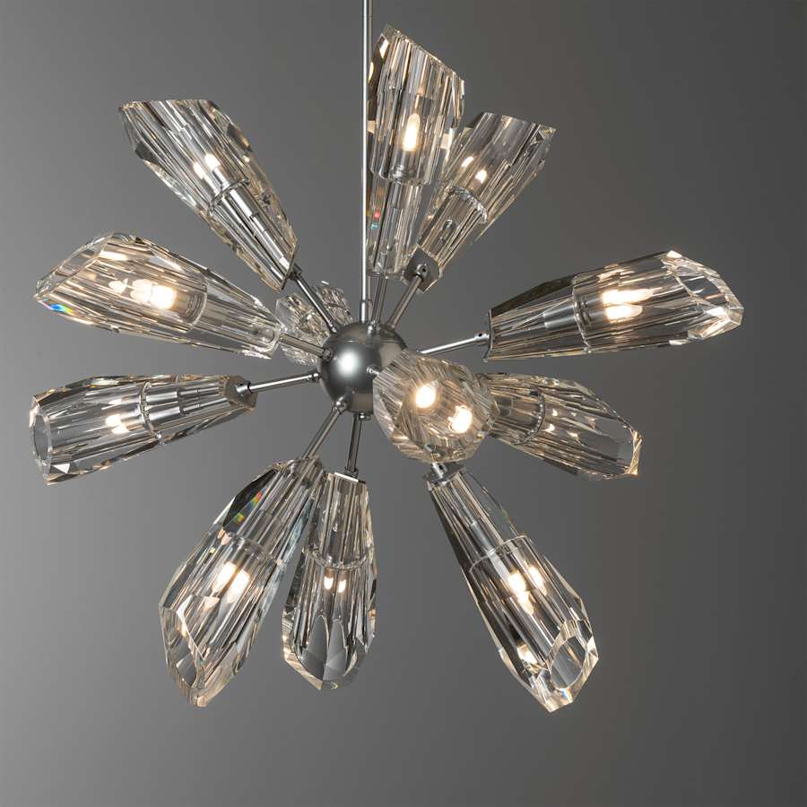 Hubbardton Forge Luma 12 Light 32" Wide LED Multi Light Pendant