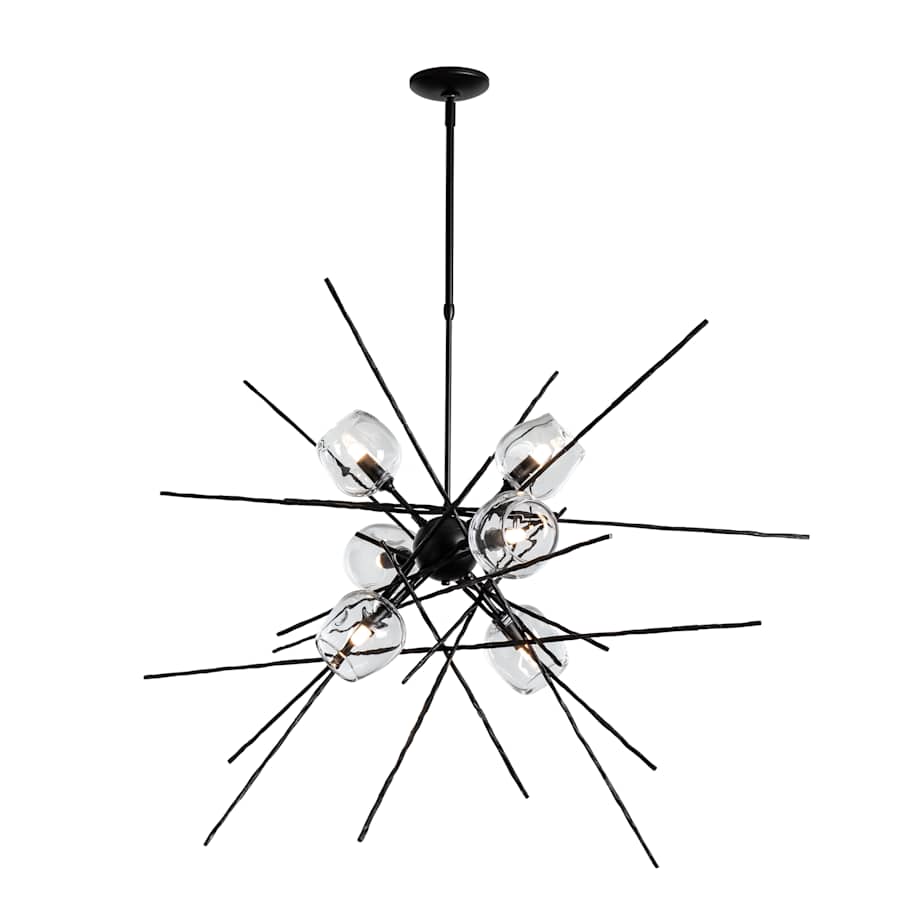 Hubbardton Forge Griffin 6 Light 39" Wide Pendant