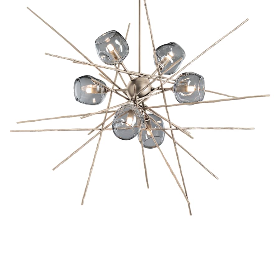 Hubbardton Forge Griffin 6 Light 39" Wide Pendant