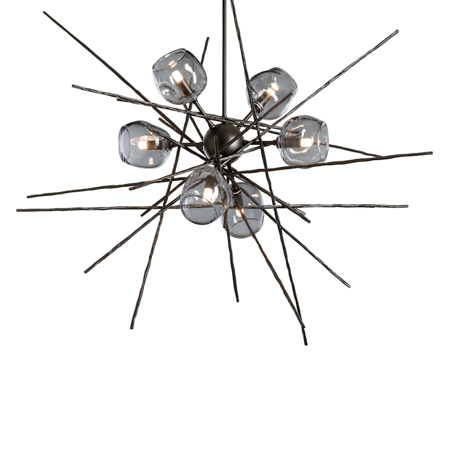 Hubbardton Forge Griffin 6 Light 39" Wide Pendant