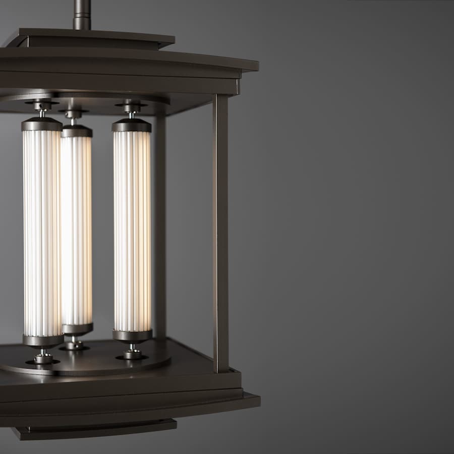 Hubbardton Forge Athena 13" Wide LED Multi Light Pendant