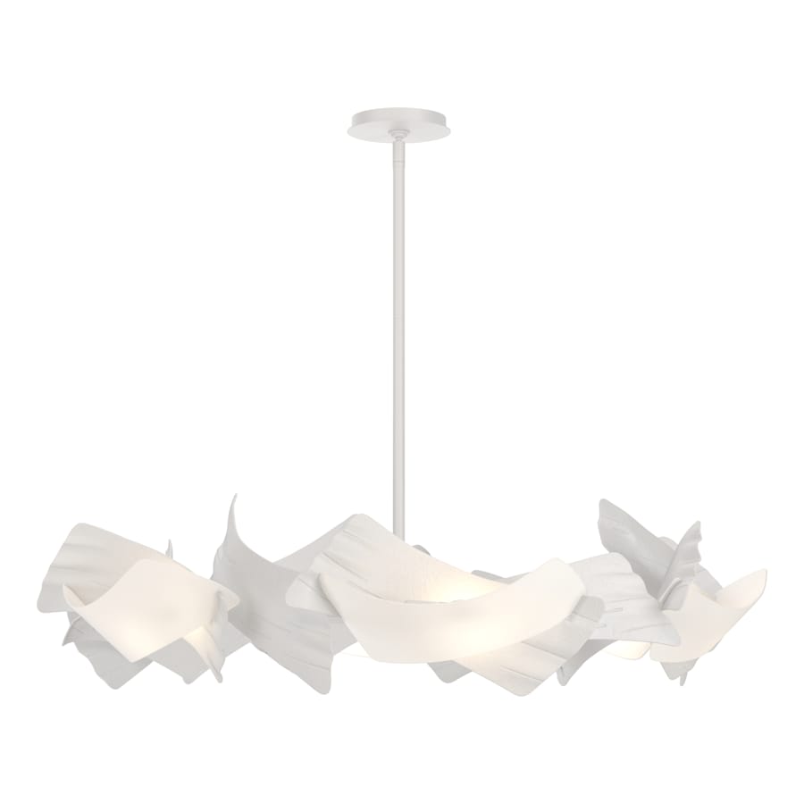 Hubbardton Forge Crest 6 Light 38" Wide Abstract Pendant