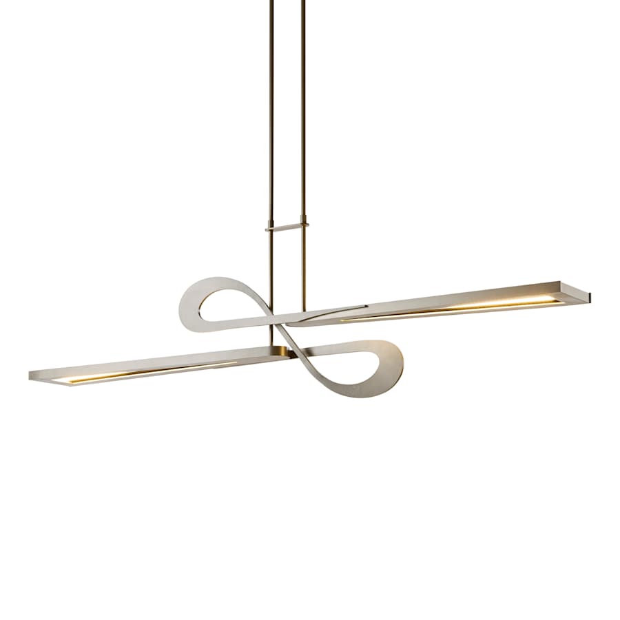 Hubbardton Forge Switchback 50" Wide Linear Pendant