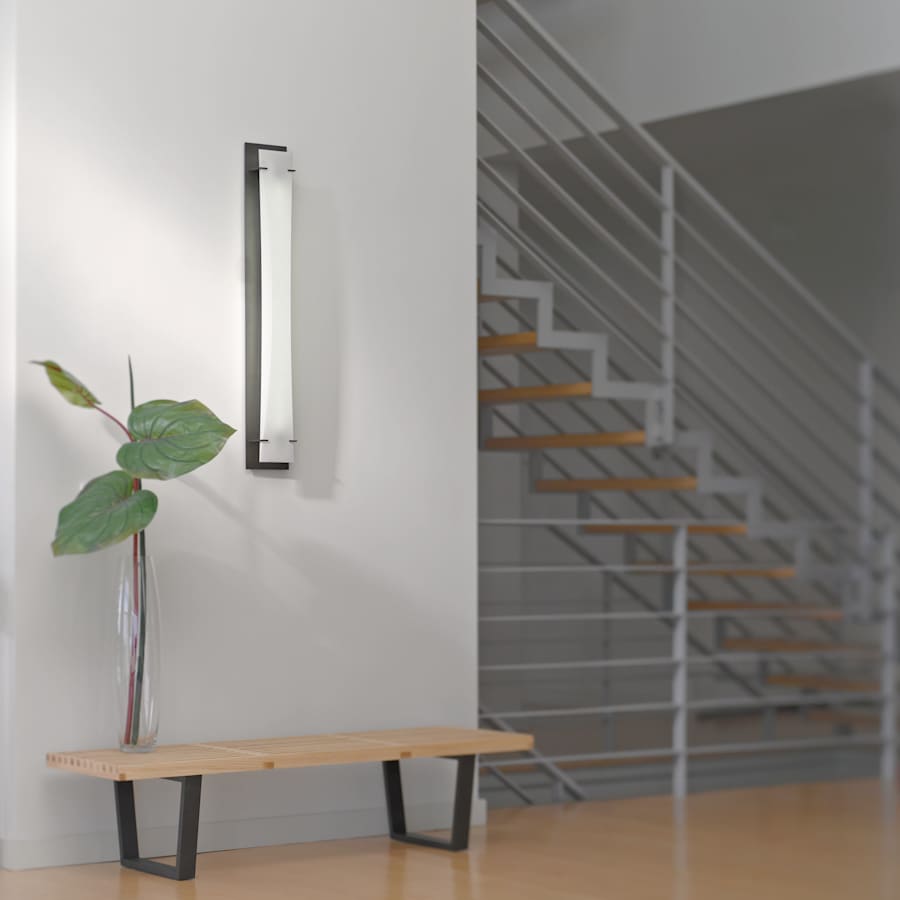 Hubbardton Forge Bento 42" Tall LED Wall Sconce