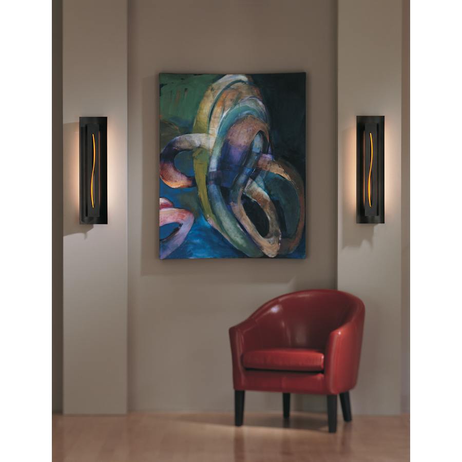 Hubbardton Forge Gallery 3 Light 28" Tall Wall Sconce