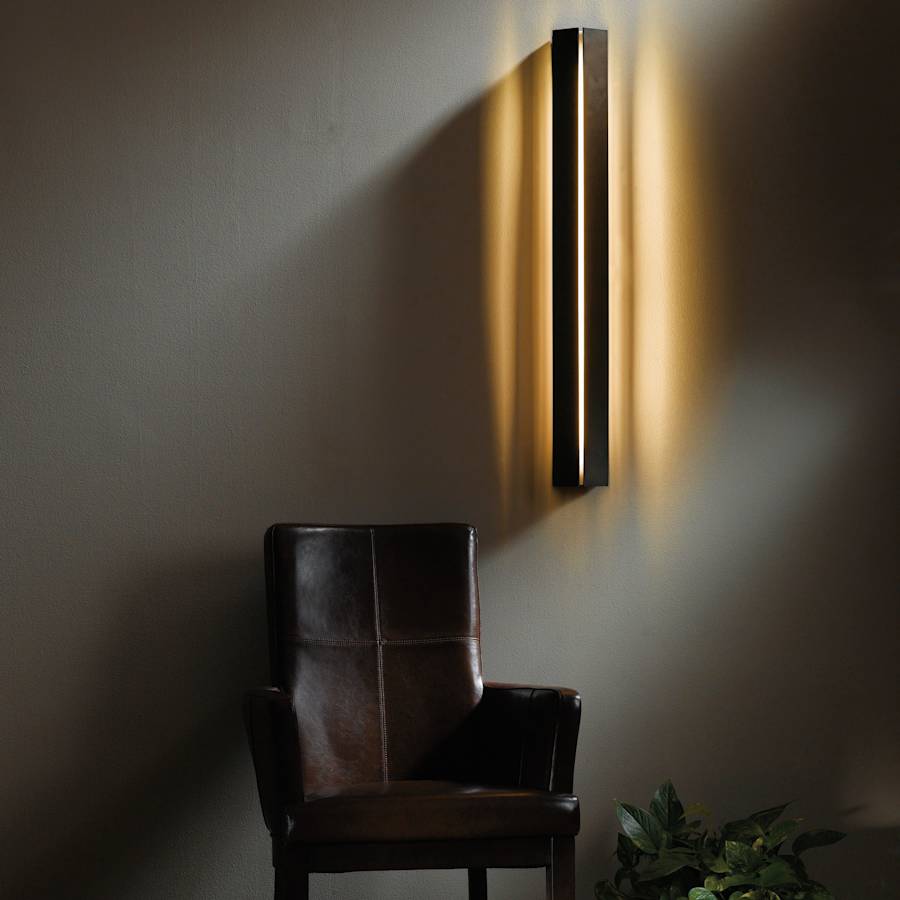Hubbardton Forge Gallery 35" Tall LED Wall Sconce