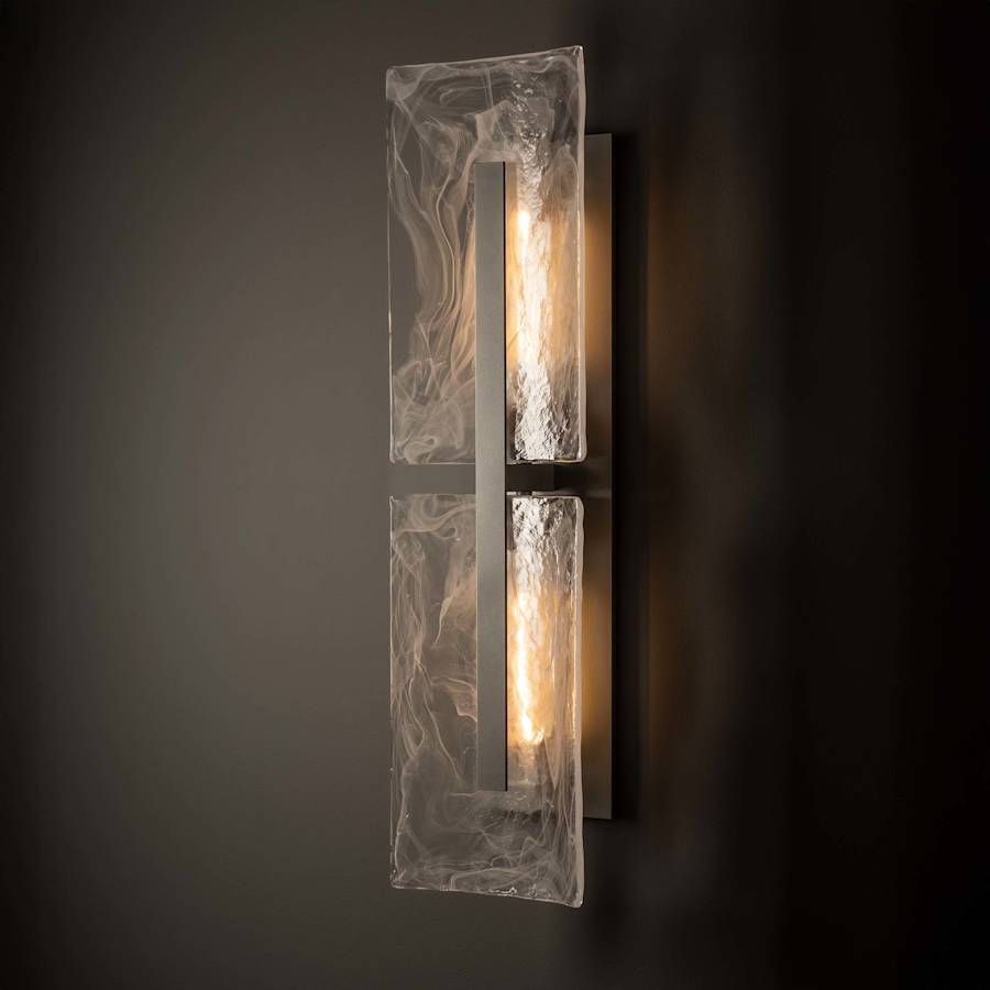 Hubbardton Forge Arc 2 Light 38" Tall Outdoor Wall Sconce