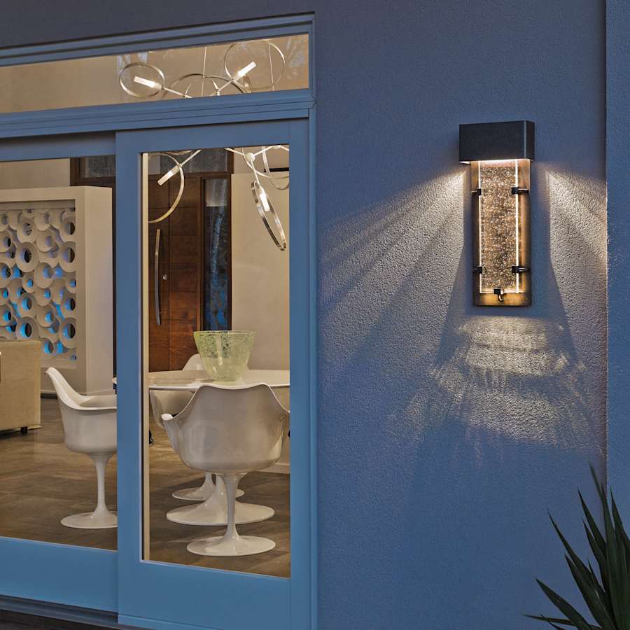 Hubbardton Forge Ursa 27" Tall LED Outdoor Wall Sconce