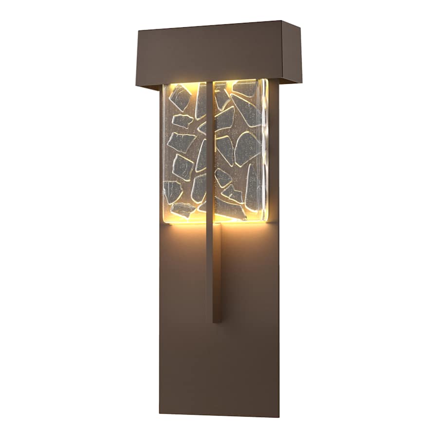 Hubbardton Forge Shard 21" Tall LED Outdoor Wall Sconce