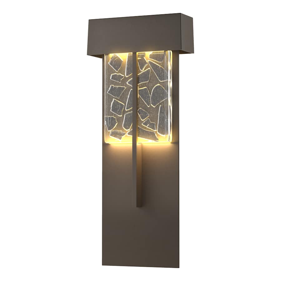 Hubbardton Forge Shard 21" Tall LED Outdoor Wall Sconce