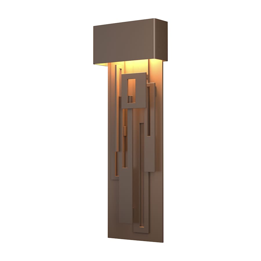 Hubbardton Forge Collage 27" Tall LED Outdoor Wall Sconce