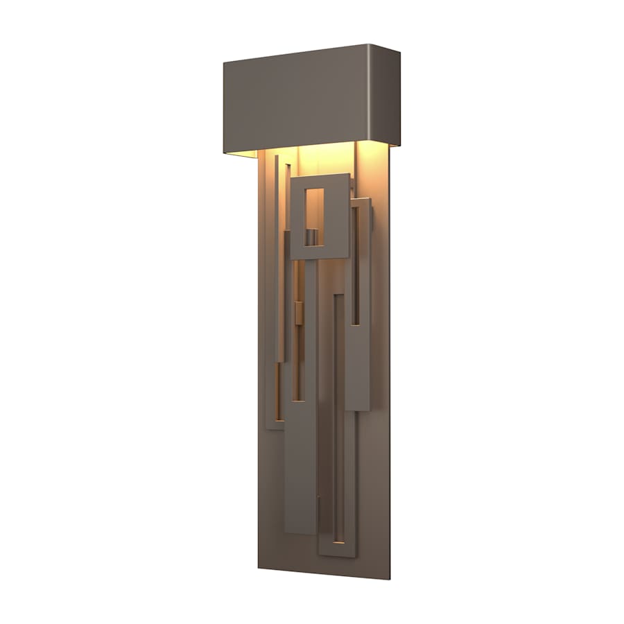 Hubbardton Forge Collage 27" Tall LED Outdoor Wall Sconce