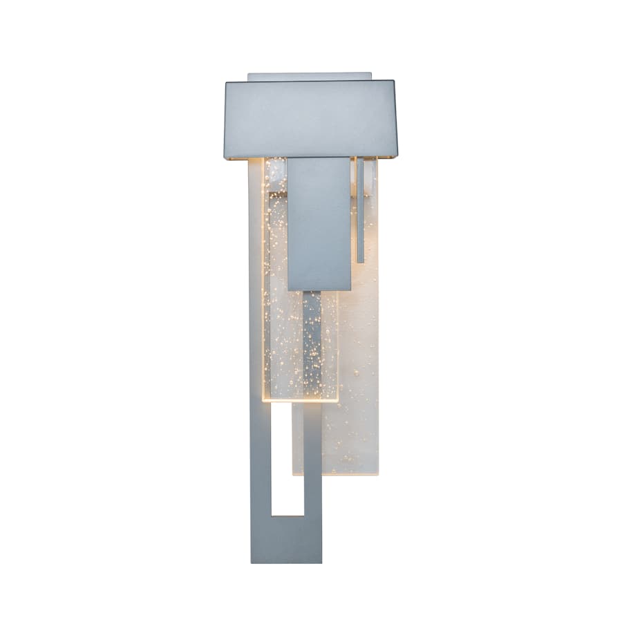 Hubbardton Forge Rainfall 19" Tall LED Outdoor Wall Sconce