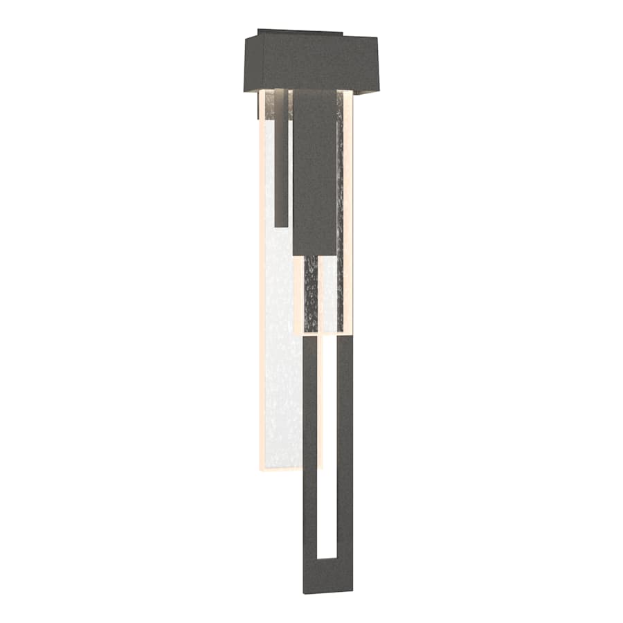 Hubbardton Forge Rainfall 31" Tall LED Outdoor Wall Sconce