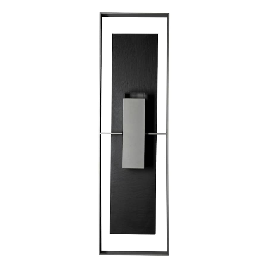 Hubbardton Forge Shadow Box 2 Light 34" Tall Outdoor Wall Sconce