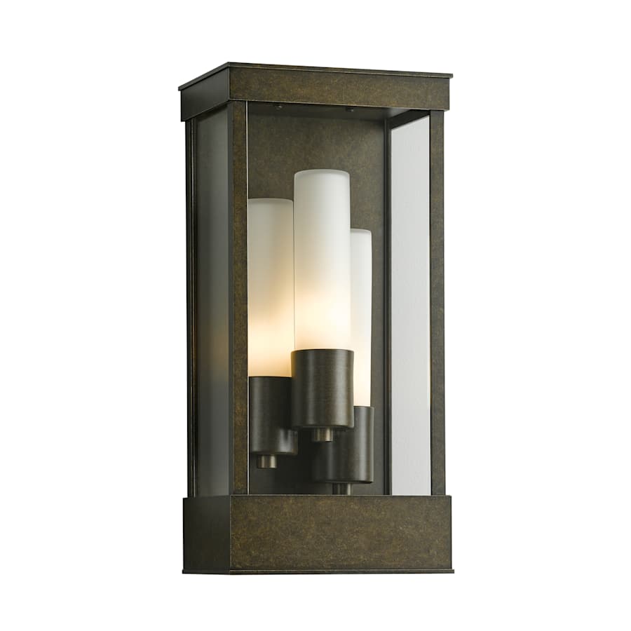 Hubbardton Forge Portico 3 Light 18" Tall Outdoor Wall Sconce