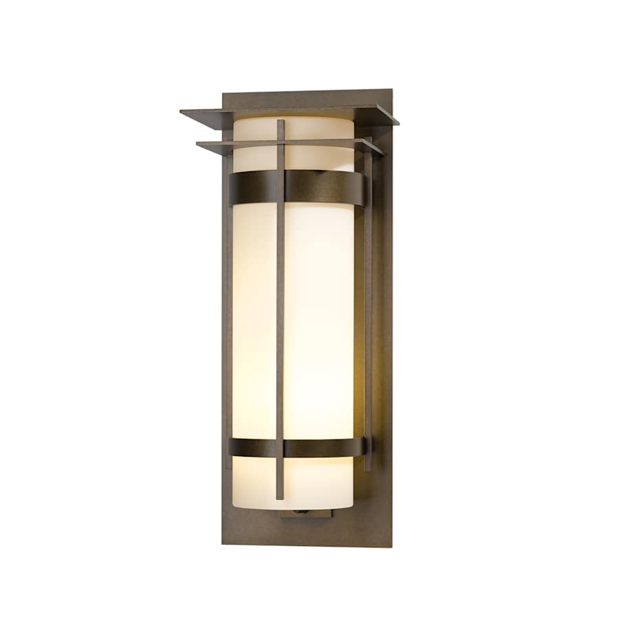 Hubbardton Forge Banded 26" Tall Outdoor Wall Sconce