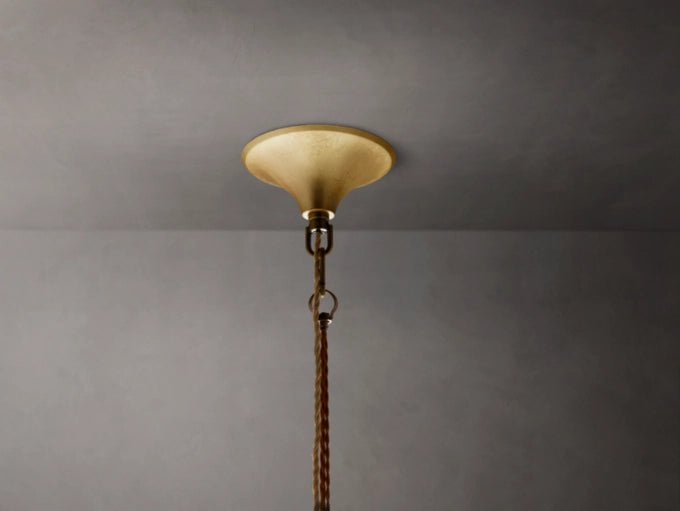 Italian Fiberglass Sail Chandelier