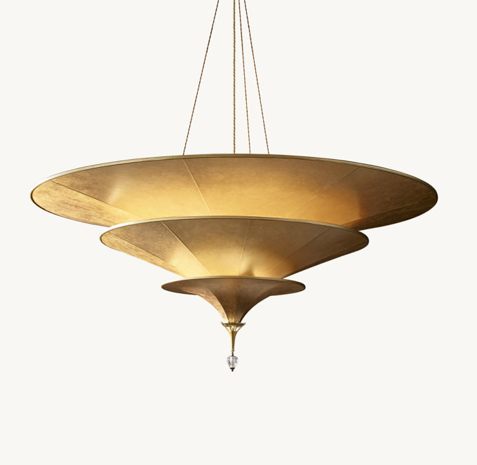Italian Fiberglass Sail Chandelier
