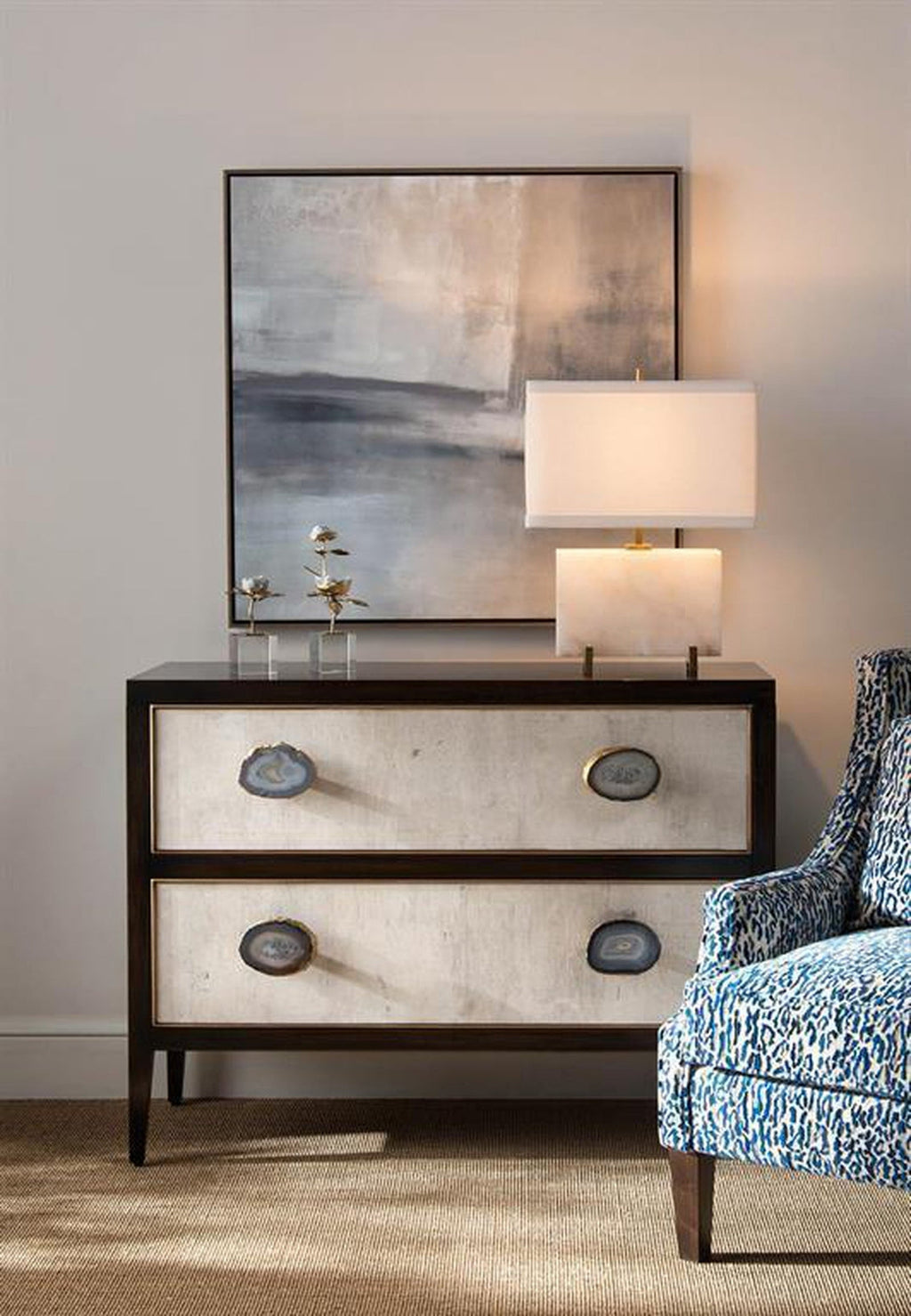 John Richard Palma Two Drawer Chest