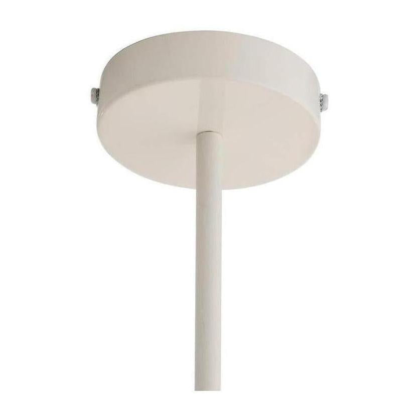 Keely Draped White Wood Chandelier