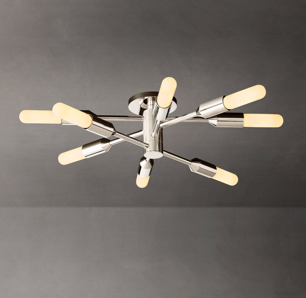 Low-Profile Brass Radial Flush Mount