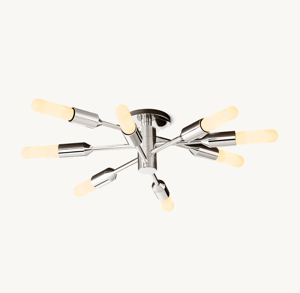 Low-Profile Brass Radial Flush Mount