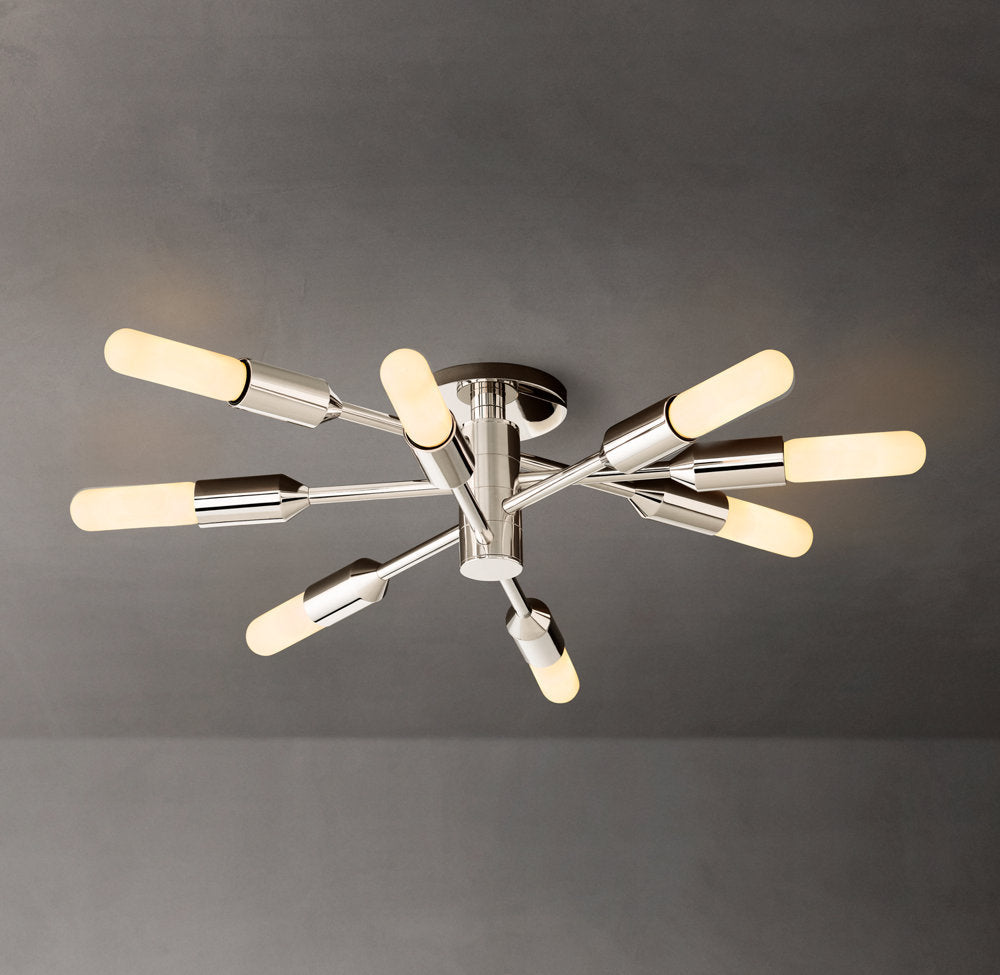 Low-Profile Brass Radial Flush Mount