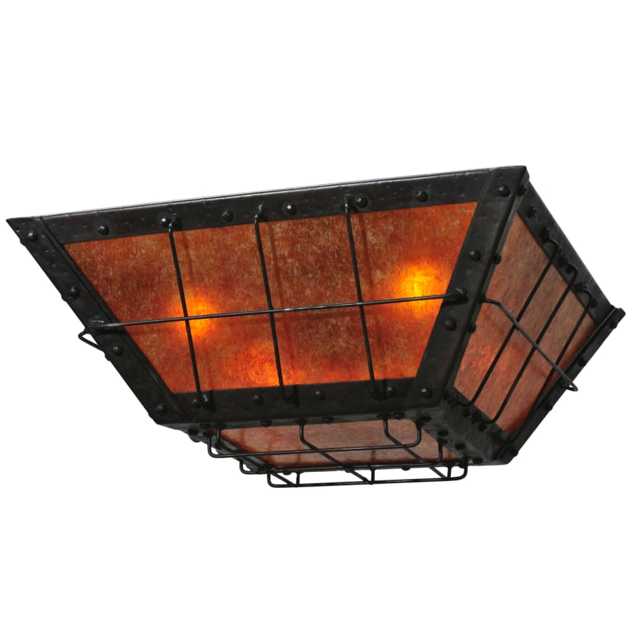 Meyda Tiffany 16.25" Square Vostok Flush Mount Ceiling Fixture
