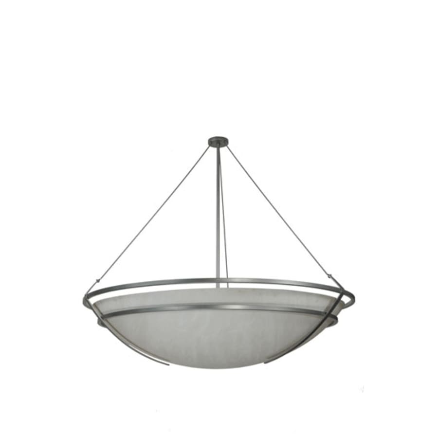 Meyda Tiffany Azimuth 10 Light 75" Wide Semi-Flush Bowl Ceiling Fixture
