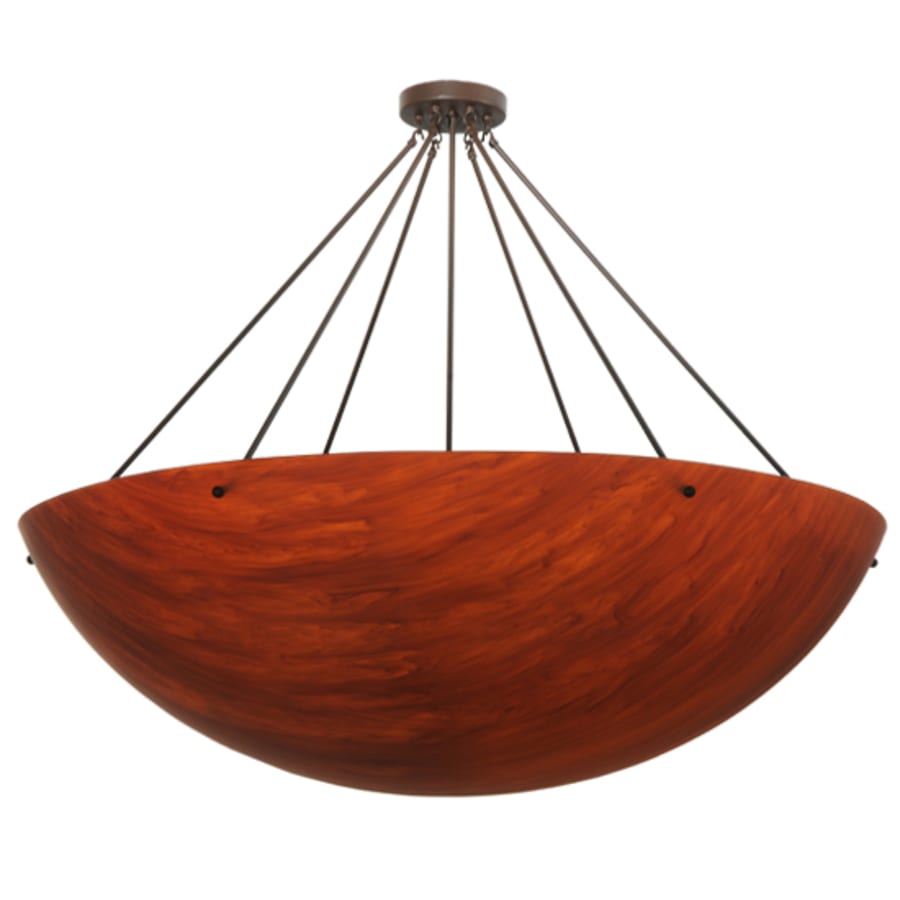 Meyda Tiffany Rio 8 Light 48" Wide Semi-Flush Bowl Ceiling Fixture