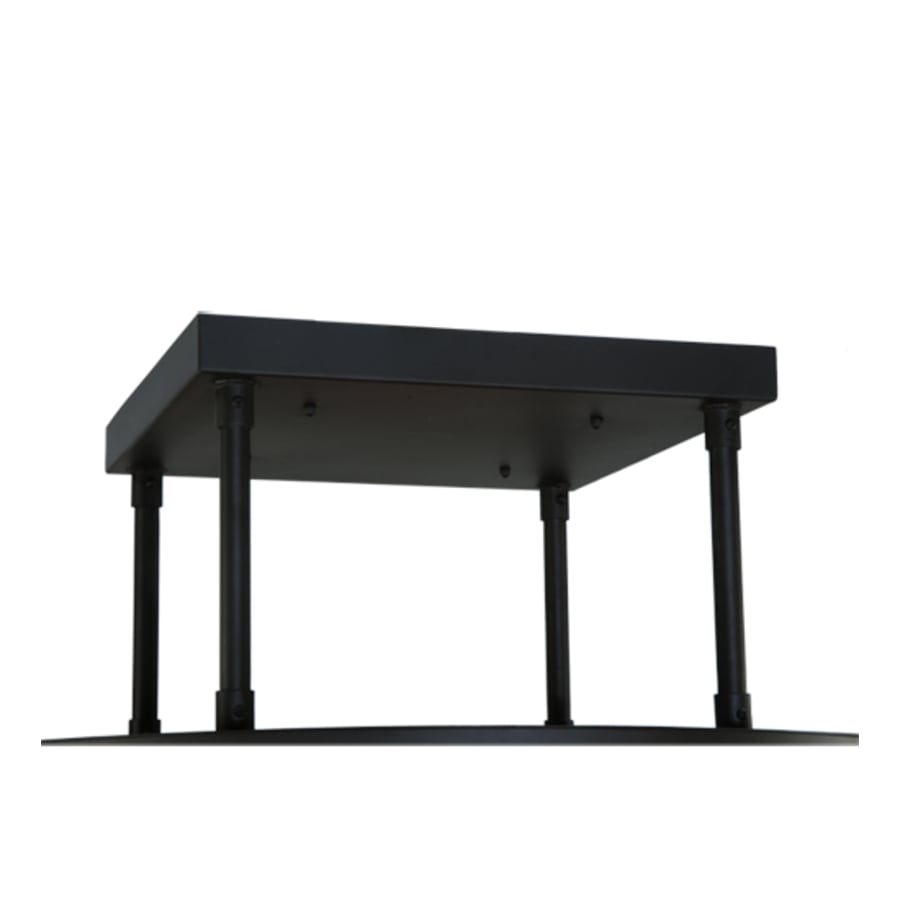 Meyda Tiffany Cilindro Vicksburg 8 Light 36" Wide Semi-Flush Drum Ceiling Fixture