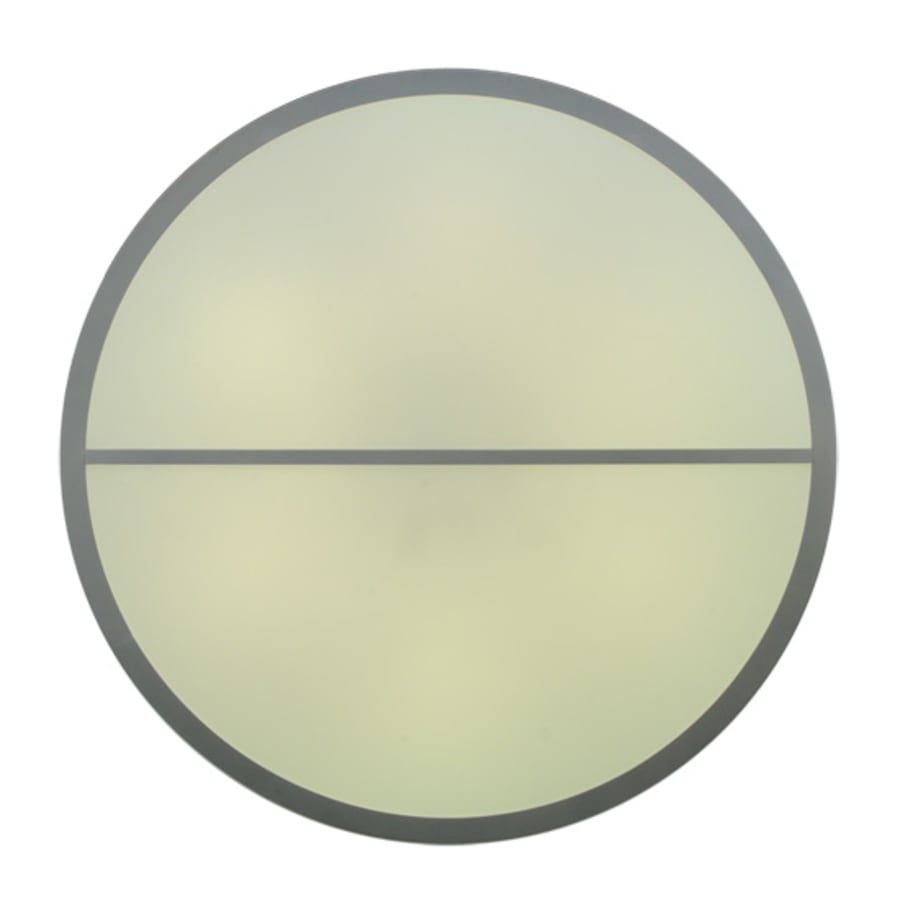 Meyda Tiffany Cilindro 6 Light 60" Wide Flush Mount Drum Ceiling Fixture - Nickel Finish - GU24 Bulb Base