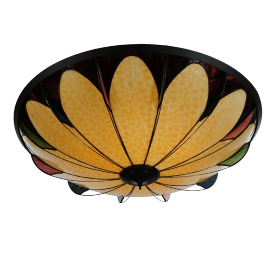 Meyda Tiffany Cowette 6 Light 42" Wide Semi-Flush Bowl Ceiling Fixture
