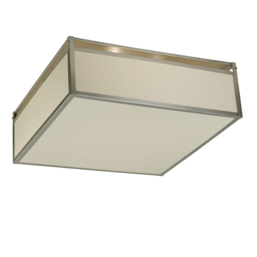 Meyda Tiffany Quadrato Illusion 4 Light 36" Wide Semi-Flush Square Ceiling Fixture