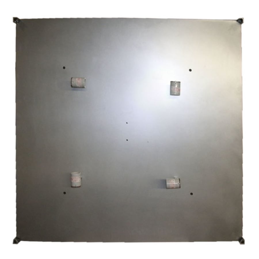 Meyda Tiffany Quadrato Illusion 4 Light 36" Wide Semi-Flush Square Ceiling Fixture