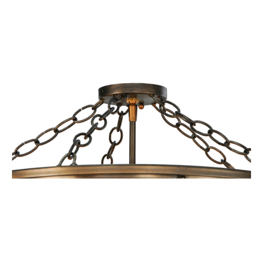Meyda Tiffany Standford 5 Light 30" Wide Semi-Flush Ceiling Fixture