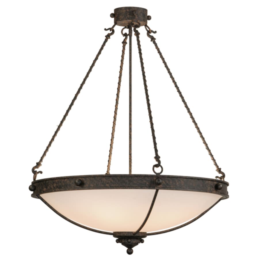 Meyda Tiffany Freya 6 Light 30" Wide Semi-Flush Bowl Ceiling Fixture